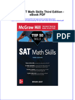 Ebook Top 50 Sat Math Skills Third Edition PDF Full Chapter PDF