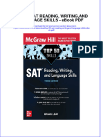 Ebook Top 50 Sat Reading Writingand Language Skills PDF Full Chapter PDF