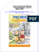 Ebook Town Mouse and Country Mouse Penguin Young Readers Level 1 PDF Full Chapter PDF
