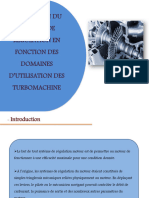 Fuel Regulation Turbomachine