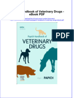 Download ebook Papich Handbook Of Veterinary Drugs Pdf full chapter pdf