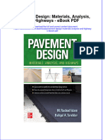 Ebook Pavement Design Materials Analysis and Highways PDF Full Chapter PDF