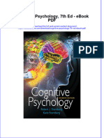 Ebook Cognitive Psychology 7Th Ed PDF Full Chapter PDF