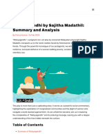 Matsyagandhi by Sajitha Madathil_ Summary and Analysis