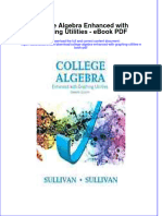 Ebook College Algebra Enhanced With Graphing Utilities PDF Full Chapter PDF