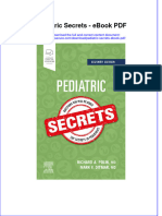 Ebook Pediatric Secrets PDF Full Chapter PDF