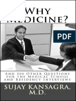 Why Medicine and 500 Other Questions For The Medical School and Residency Interviews (Sujay Kansagra) (Z-Library)