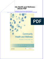 Download ebook Community Health And Wellness Pdf full chapter pdf