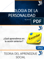 Semana 10 - TEORIA DEL APRENDIZAJE SOCIAL Albert Bandura