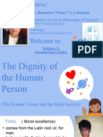 Religion 11B-Introduction To Ethics-Powerpoint-Week 1