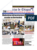 Periódico Noticias de Chiapas, Edición Virtual Jueves 11 de Abril de 2024
