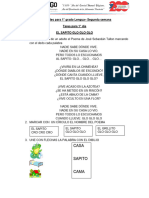 2° SEMANA 1° Grado LENGUA