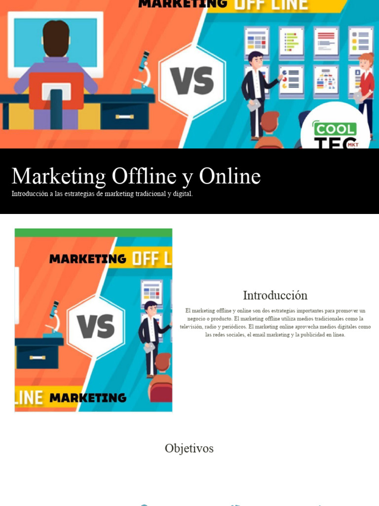 Marketing Offline y Online | PDF | Marketing | Publicidad