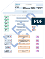 EVALUACION  QUINTO OPERACIONES HERMANAS