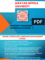 Lalit Narayan Mithila University: University Management Information Systems
