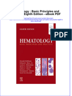 Ebook Hematology Basic Principles and Practice Eighth Edition PDF Full Chapter PDF