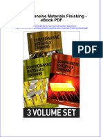 Ebook Comprehensive Materials Finishing PDF Full Chapter PDF