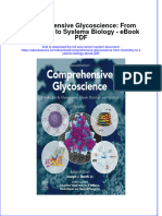 Download ebook Comprehensive Glycoscience From Chemistry To Systems Biology Pdf full chapter pdf