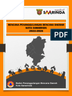 Rencana Penanggulangan Bencana Kota Samarinda 2022 2026