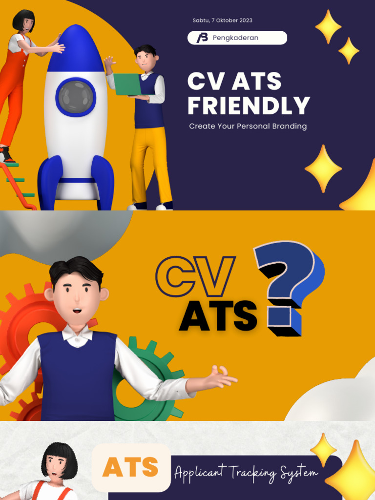 Cara Membuat CV ATS Friendly | PDF
