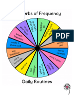 Adverbs of Frequency Spin and Speak Daily Routines 2