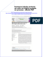 Ebook High Performance Tubular Protonic Ceramic Fuel Cells Via Highly Scalable Extrusion Process PDF Full Chapter PDF