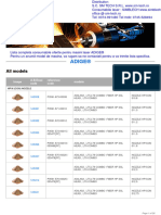 Lista Completa Consumabile Masini ADIGE SM