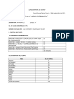 Planeacion Anual de Segundo Info