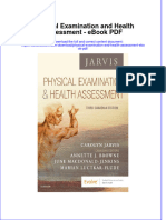 Ebook Physical Examination and Health Assessment PDF Full Chapter PDF
