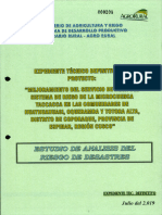 Estudio de Análisis de Riesgo de Desastres