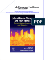 Download ebook Urban Climate Change And Heat Islands Pdf full chapter pdf