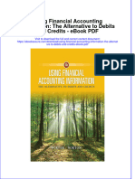 Ebook Using Financial Accounting Information The Alternative To Debits and Credits PDF Full Chapter PDF