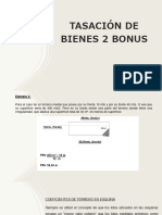 Bonus Sobre Tasaciones