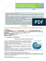 EVALUACION DIAGNOSTICA C y T 2° - 2023