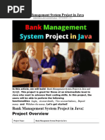 Bank Management System Project in Java