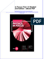 Ebook Physics in Focus Year 12 Student Book 2Nd Edition PDF Full Chapter PDF