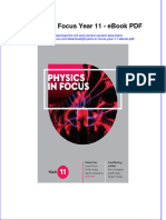 Download ebook Physics In Focus Year 11 Pdf full chapter pdf