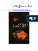 Download ebook Physiology Of The Cladocera Pdf full chapter pdf