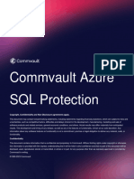 Commvault Azure SQLProtection