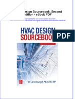 Download ebook Hvac Design Sourcsecond Edition Pdf full chapter pdf