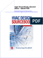 Ebook Hvac Design Sourcsecond Edition PDF Full Chapter PDF