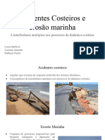 Acidentes Costeiros e Erosão Marinha