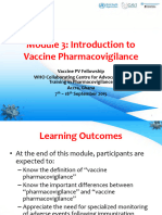 Introduction To Vaccine Pharmacovigilance