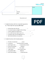 FCE - test no. 2