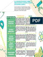 Cuadro Comparativo Diagrama de Proyecto Infantil Doodles Ilustrado Verde