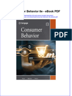 Ebook Consumer Behavior 8E PDF Full Chapter PDF