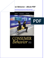 Ebook Consumer Behavior PDF Full Chapter PDF
