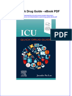 Ebook Icu Quick Drug Guide PDF Full Chapter PDF