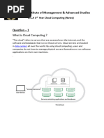 Bca 3rd Year Cloud Computing Notes