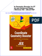 Ebook Coordinate Geometry Booster For Iit Jee Main and Advanced Rejaul Makshud Mcgraw Hill PDF Full Chapter PDF